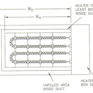 Open Coil HVAC Duct Heater - Image 2